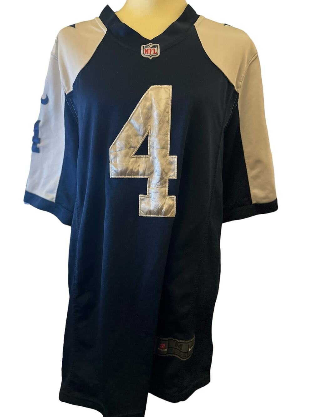 Nike NFL Dallas Cowboys Dak Prescott #4 Football Jersey, Medium